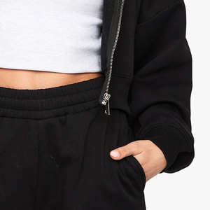 Conception confortable et douillette pour l'hiver, design minimaliste avec matière polaire pour femmes, streetwear tendance pour les voyages et la maison 2026 - Product Image 3