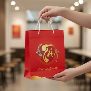 Sac fourre-tout en papier personnalisé de luxe, écologique, fabriqué au Vietnam, pour les marques de mode, les cadeaux et la décoration - Product Image 5