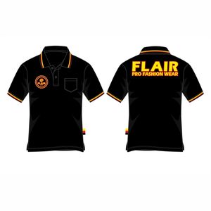 Gran oferta de algodón 100% para hombre, camiseta Polo personalizada de buena calidad, Color sólido, estilo informal, patrón, 180g, tela, peso frontal - Product Image 1