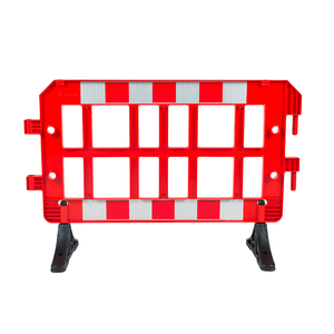 เสากั้นนิรภัยสีแดง วัสดุพีวีซีพลาสติก - Product Image 1