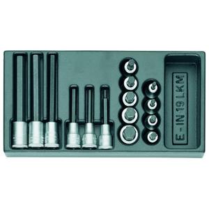 Jeu de douilles pour tournevis Gedore 1/2'' dans un module ES - Product Image 1