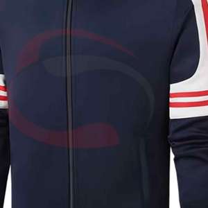 <b>Men</b> High Quality <b>Micro</b> Polyester Fabric Tracksuit Athletic Gym Fitness Running Training Sportswear Durable Comfort Daily Set - Product Image 3