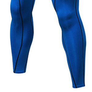 Ensembles de compression pour hommes à col rond et manches complètes vente en gros bon marché Combinaison de compression respirante sans couture de haute qualité sur mesure - Product Image 6