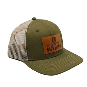 Gorra de camionero de alta calidad, gorra de moda personalizada para hombre, diseño de logotipo bordado, malla, 6 paneles, gorra de camionero con panel de malla - Product Image 1