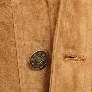 Veste en cuir suédé pour hommes Veste d'hiver à l'extérieur Veste en cuir de couleur unie pour hommes Vente en gros - Product Image 5