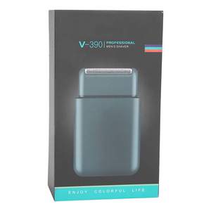 Afeitadora Eléctrica USB para Hombre, Recortadora de Barba, Cuchillas de Acero Inoxidable Portátiles, Resistente al Agua IPX7, Lavable, Idioma de Funcionamiento Alemán - Product Image 3