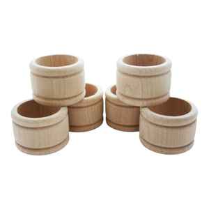 Stylish Rattan Napkin Rings Elegant Dining Experience Wicker Table Decor - Product Image 6