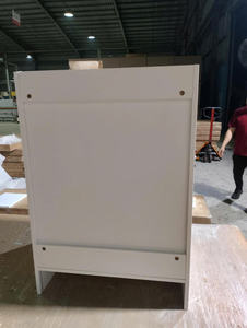 Puerta de gabinete de coctelera de madera maciza de estilo europeo americano para gabinetes de cocina de apariencia moderna - Product Image 6