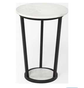 High Quality Iron Coffee <b>Table</b> with Premium <b>Marble</b> <b>Top</b> Modern Design for Home Office and Living Room Use - Product Image 1