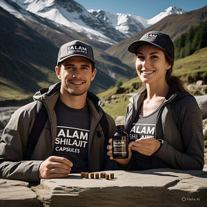 ยาแคปซูลกลิ่นหิมาลัย shilajit 60ชิ้นสำหรับผู้ใหญ่กรดฟุลวิคธรรมชาติบริสุทธิ์100% โรงงาน - Product Image 3