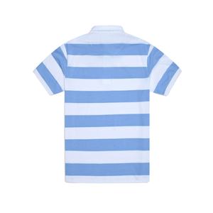 Polo pour homme décontracté de haute qualité 100% en gros, manches courtes, respirant, en polyester et coton, service OEM pour hommes - Product Image 5