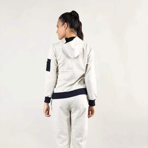 Chándal de moda con cremallera para mujer, conjunto de ropa deportiva ligero y de secado rápido de dos piezas con chaqueta con cremallera completa - Product Image 6