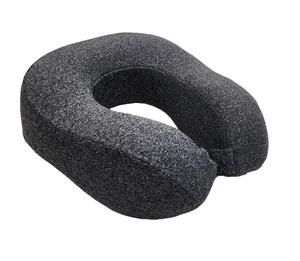 Cool Touch Memory Foam <b>Neck</b> Pillow Set, Heather Gray, One Size, 12.75inX12inX4in, 1LB Not Latex - Product Image 4