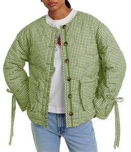 Chaqueta Acolchada para Mujer de Manga Larga, Nueva Llegada de Fábrica, Chaqueta Acolchada Personalizada al por Mayor - Product Image 6