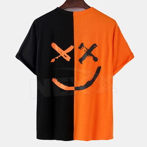 เสื้อยืดลำลองผู้ชายราคาดีที่สุด ผ้าฝ้าย/ใยไผ่ สีและโลโก้สั่งทำได้ คุณภาพสูง บริการ OEM ดีไซน์ใหม่ - Product Image 2