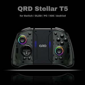 จอยคอน Stellar QRD สำหรับ Nintendo Switch แบบไร้สาย พร้อมฟังก์ชั่น Turbo สั่นสะเทือน เชื่อมต่อผ่านบลูทูธ ใช้งานร่วมกับเกมต่างๆ - Product Image 5