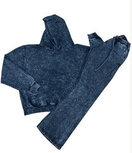 ชุดเสื้อสวมหัวมีฮู้ดผ้าฝ้ายโพลีเอสเตอร์กันน้ำใส่กลับด้านได้สำหรับผู้ชายผู้หญิง - Product Image 6