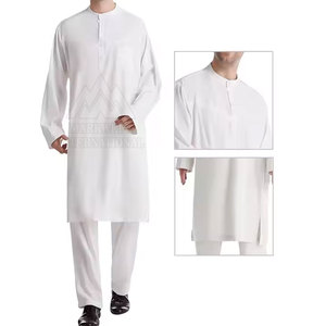 ชุดเดรส jubba สำหรับผู้ชาย, เดรสแขนยาวชุดเดรส jubba แบบดั้งเดิมสำหรับใส่สวดมนต์และสวมใส่ทุกวัน - Product Image 5