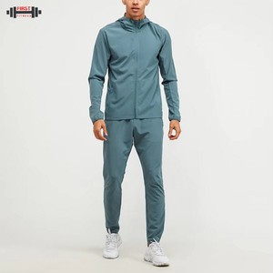 2025 Custom Your Logo Regular Fit Men's <b>Tracksuits</b> Sets High Quality Heavyweight Fleece Gym Sportswear 100% Cotton Windproof - Product Image 1