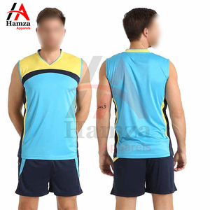 Conjunto de voleibol de camiseta sin mangas de secado rápido personalizado unisex equipo de ropa deportiva transpirable OEM/ODM disponible 100% poliéster 180g - Product Image 4