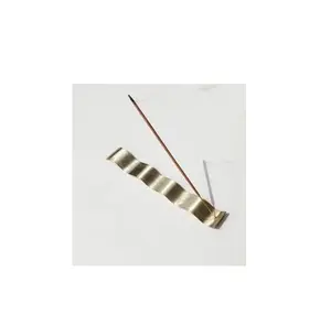 Porte-encens en laiton de conception unique fait à la main pour pièce de forme longue avec un prix bas et un échantillon gratuit pour les articles chauds - Product Image 1
