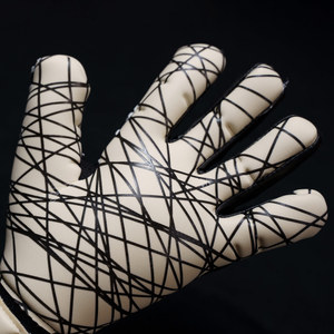 Gants de gardien de but de football professionnels en latex 4 mm unisexes, respirants, à doigts entiers, avec sangle de poignet réglable, imperméables, fermeture à lacets - Product Image 5