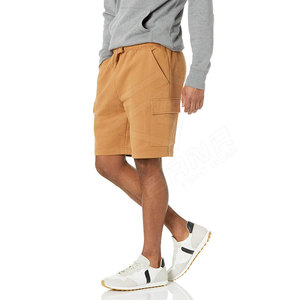 Ropa de trabajo para hombre, pantalones cortos de trabajo informales con 4 bolsillos, transpirables, ligeros, con cordón en la cintura, pantalones cortos Cargo para hombre, pantalones de trabajo - Product Image 3