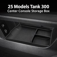 Boîte de rangement pour console centrale GWM Tank 300 2025 2026, accessoires d'organisation intérieure de voiture