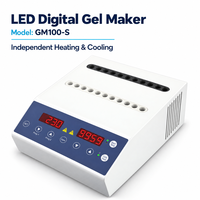 Pembuat Gel Digital LED dengan Pemanas dan Pendingin Independen untuk Persiapan Gel Plasma