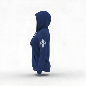 Sweat à capuche pour femme de qualité supérieure, 100% coton, polaire, 300g, séchage rapide, respirant, décontracté, pour l'hiver - Product Image 2
