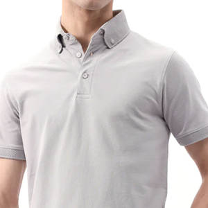 Camisas Polo de Algodón para Hombre de Bajo Precio y Calidad, Ropa de Trabajo con Logotipo Personalizado, Camisa Polo de Golf, Camisa Polo de Manga Corta - Product Image 3