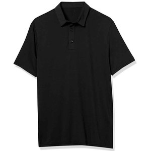 เสื้อโปโลสำหรับผู้ชายเสื้อกีฬาแขนสั้นแห้งเร็วสีพื้น - Product Image 4