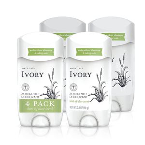 Desodorante Ivory Sin Aluminio, Aroma a Lavanda, Desodorante Suave 24h, Probado por Dermatólogos, Sin Bicarbonato de Sodio, Sin Parabenos, 2.4 oz - Product Image 4