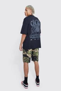 เสื้อยืดโอเวอร์ไซส์ทรงหลวม คอกลม แขนสั้น สไตล์วินเทจ ย้อมสีเอซิด แบบยูนิเซ็กซ์ สีพื้น - Product Image 4