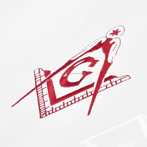 ผู้ผลิต OEM ชุดเครื่องแบบเมสัน ผ้ากันเปื้อน สายสะพาย ปลอกคอ ปักลายตามสั่ง คุณภาพสูง ขายส่ง อุปกรณ์เสริม - Product Image 2