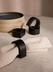 Anillos de Servilleta Decorativos de Hierro Estilo Europeo para Bodas - Decoración de Comedor Ecológica y de Lujo que Mejora la Configuración Festiva y Elegante - Product Image 6