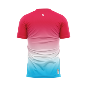 Vente en gros OEM ODM Personnalisé Respirant Séchage Rapide Extensible dans les quatre sens Impression Numérique T-shirts de Course pour Hommes Vêtements de Sport Haut de Gamme - Product Image 2