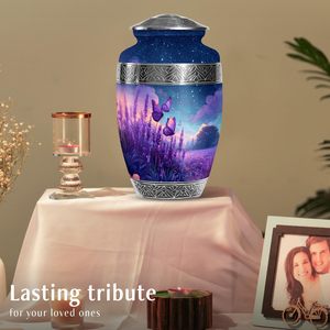 Urna de cremación de mariposa para cenizas humanas Mujer adulta, urnas para cenizas humanas Urnas de cremación grandes para cenizas Hombre adulto - Product Image 3