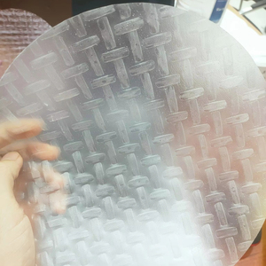 Papier de riz de vente au détail, importé du Vietnam, peau de rouleau de printemps, crêpe transparente, 22 cm - Product Image 1