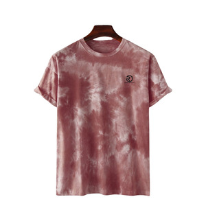 Vente en gros T-shirt sur mesure pour hommes et femmes meilleure qualité Polyester/coton Design personnalisé et stock d'impression couleur - Product Image 2