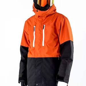 High Quality Winter Hooded <b>Ski</b> Jacket Waterproof Windproof Eco-Friendly Breathable Front Unisex Outdoor Winter Wear Comfortable - Product Image 1
