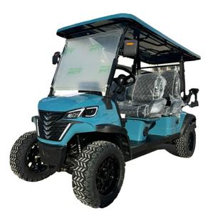 Carritos de Golf Eléctricos Weliftrich de 2+2 Plazas y 4+2 Plazas, Carro de Golf Eléctrico Utilitario de 4 Asientos con Freno de Disco Delantero - Product Image 6