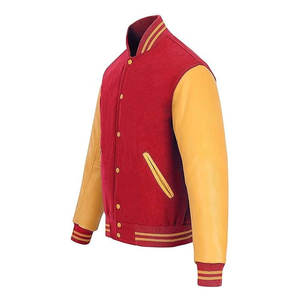 Best Selling Custom Varsity Jacket Men - Wholesale Price Streetwear with Unique Embroidery and Premium Quality Man Jackets - Product Image 5