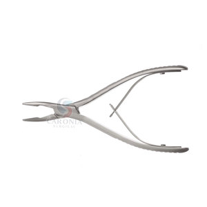 Beyer cirugía básica de acero inoxidable hueso Rongeur 18CM 4MM instrumento médico para hueso Rongeing - Product Image 1