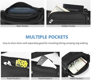 Riñoneras de Diseño Personalizado en Oferta, Bolsas Cruzadas Deportivas, Riñoneras Multifuncionales para Deportes al Aire Libre - Product Image 2