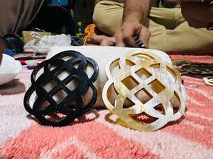 Collier pour femmes à la mode naturel avec pendentif en corne de buffle de meilleure qualité fait à la main meilleur produit d'artisanat de qualité par HF CRAFTS - Product Image 5