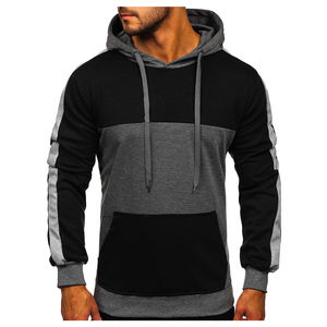 Sudadera con capucha informal mezclada de algodón básico para hombre, Sudadera con capucha de tamaño personalizado y logotipo teñido liso para la temporada de invierno, novedad - Product Image 6