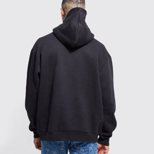 Sudadera con capucha para hombre con logotipo personalizado 2025, tela térmica de diseño Simple, la mejor calidad, MOQ bajo, precio asequible, sudaderas con capucha cómodas - Product Image 2