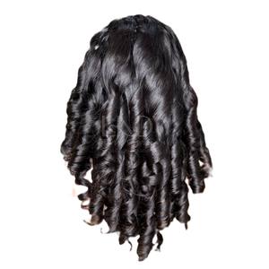 Pelucas de alta calidad para mujeres negras de 100% cabello humano vietnamita color natural hinchable - Product Image 1