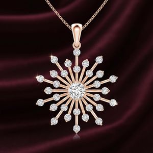 Elegant Pink Heart Cut Lab Grown Diamond 925 Silver Plated Pendant Cuban Link <b>Chain</b> Necklace Hip Hop <b>Iced</b> Gift Women - Product Image 3